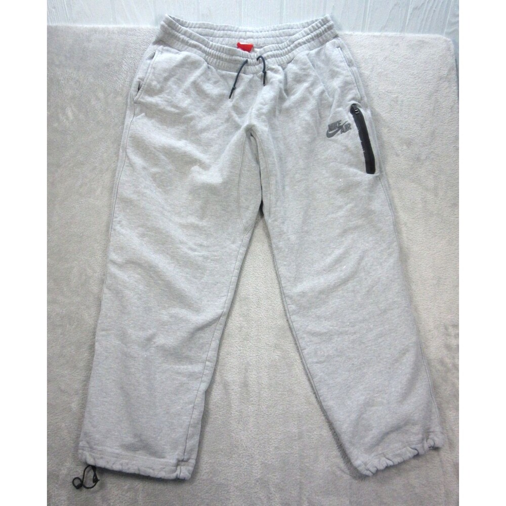 Nike Joggers Men's Sz. XL Gray Pull-on w/ Pockets Sweatpants Y2K Workout